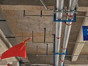 魏都管廊支架的安装方法